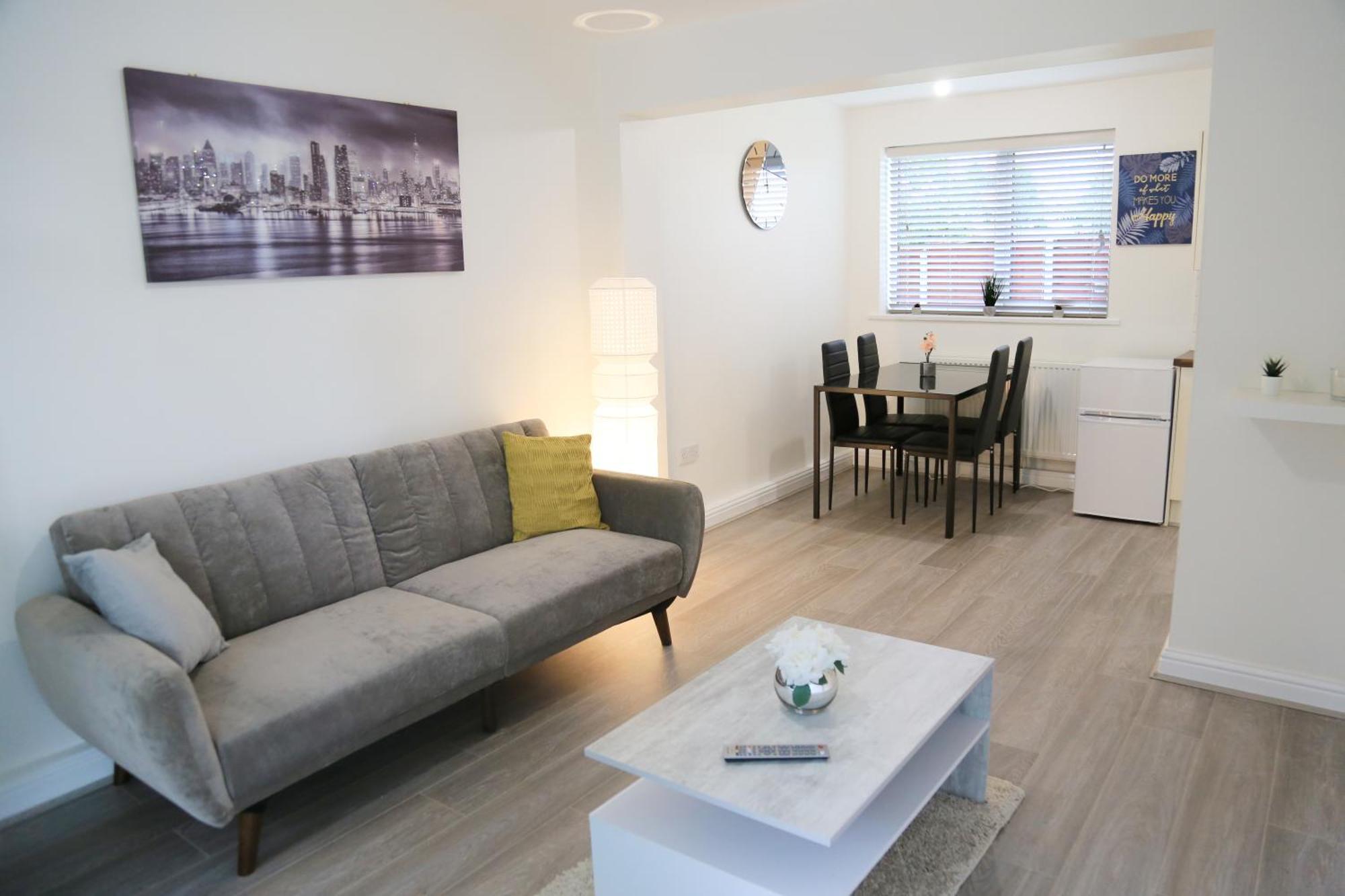 Gorgeous Ground Floor Apartment + Free Parking Manchester Zewnętrze zdjęcie